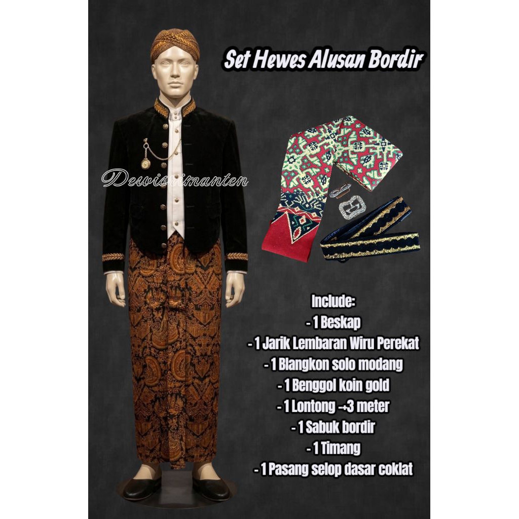 Beskap Among Tamu Fullset