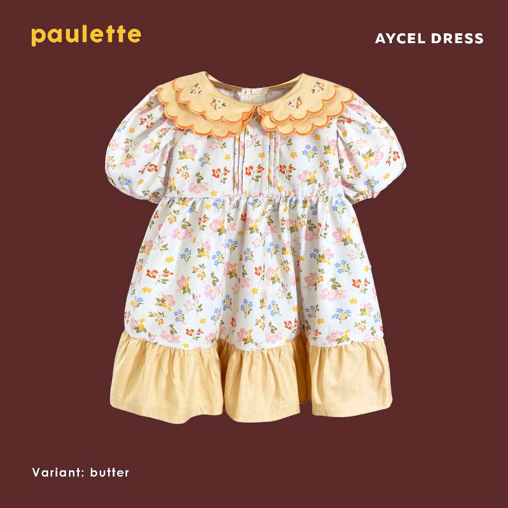 PAULETTE Kids Aycel Dress Anak Perempuan