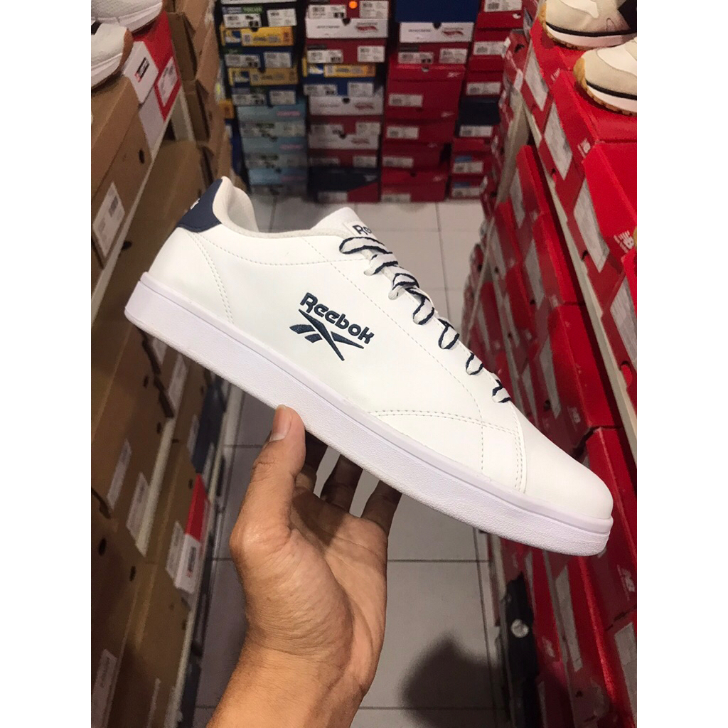 BIG SALE SEPATU CASUAL PRIA REEBOK COMPLETE PUTIH[100033851] ORIGINAL