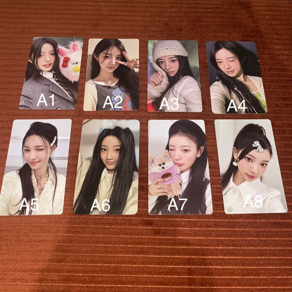 PHOTOCARD OFFICIAL ILLIT MINJU WONHEE