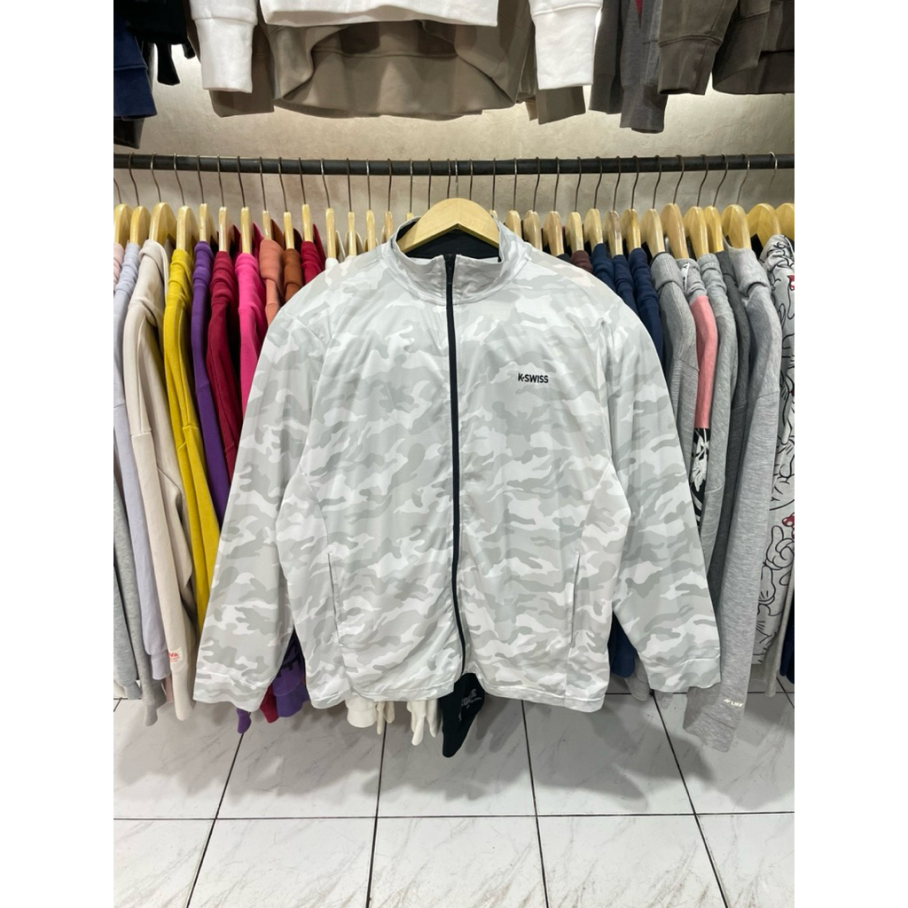 JACKET RUNNING K-SWISS CAMO