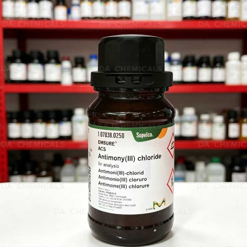 ANTIMONY III CHLORIDE / SbCl3 / ANTIMON TRIKLORIDA MERCK 1.07838.0250 MERCK 107838 250gr