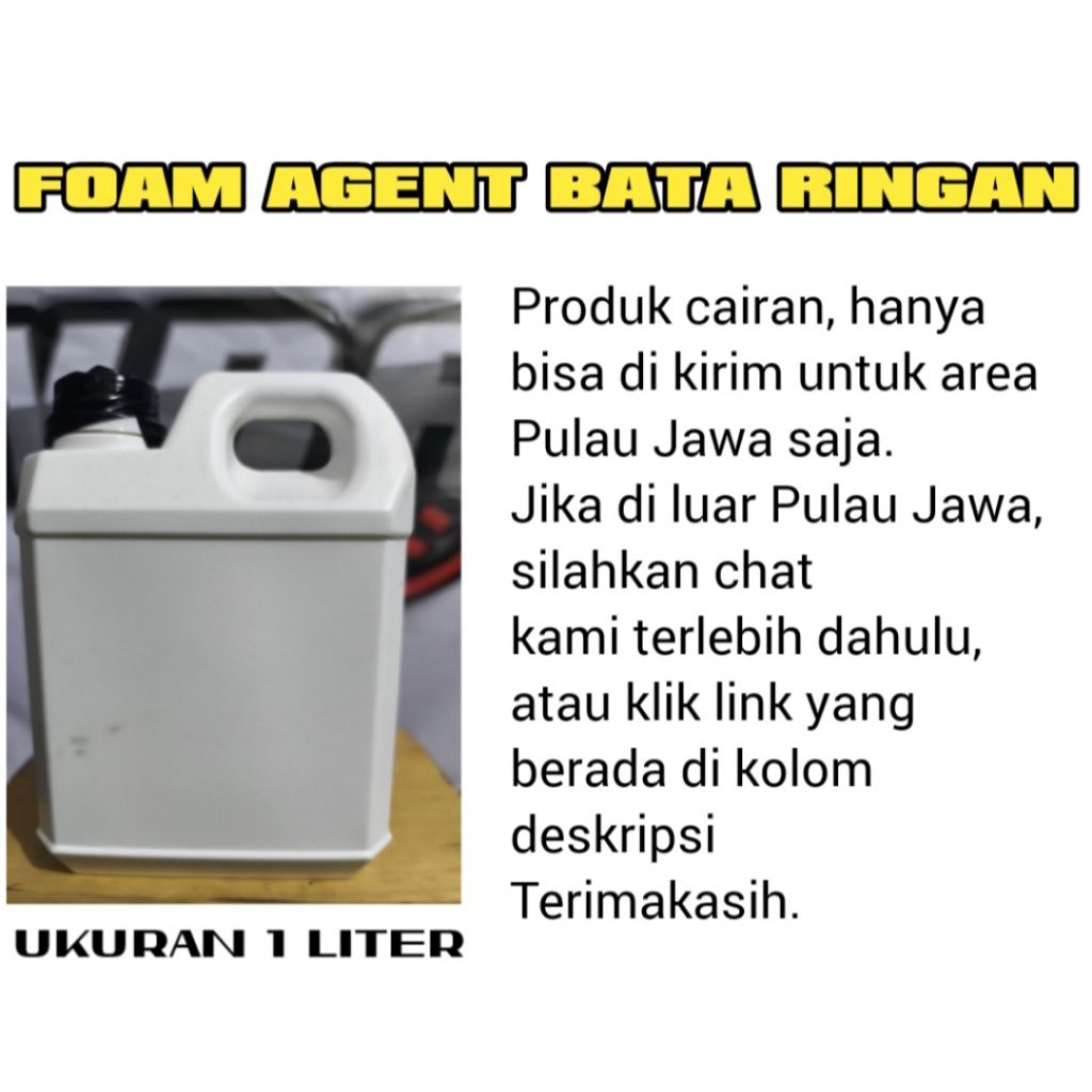 FOAM AGENT BATA RINGAN