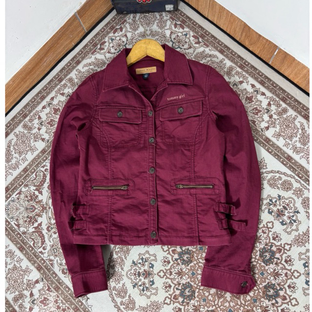 Jacket Corduroy T0mh1l Red Second