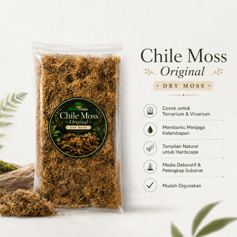 Chille Sphagnum Moss (moss kering)