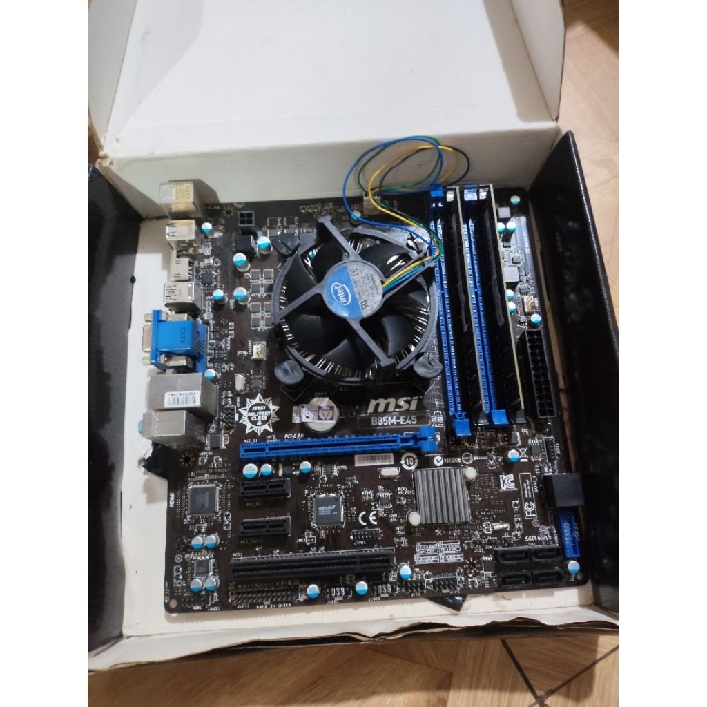 paket intel core i5 4570 mb msi b85m ram 16gb dd3