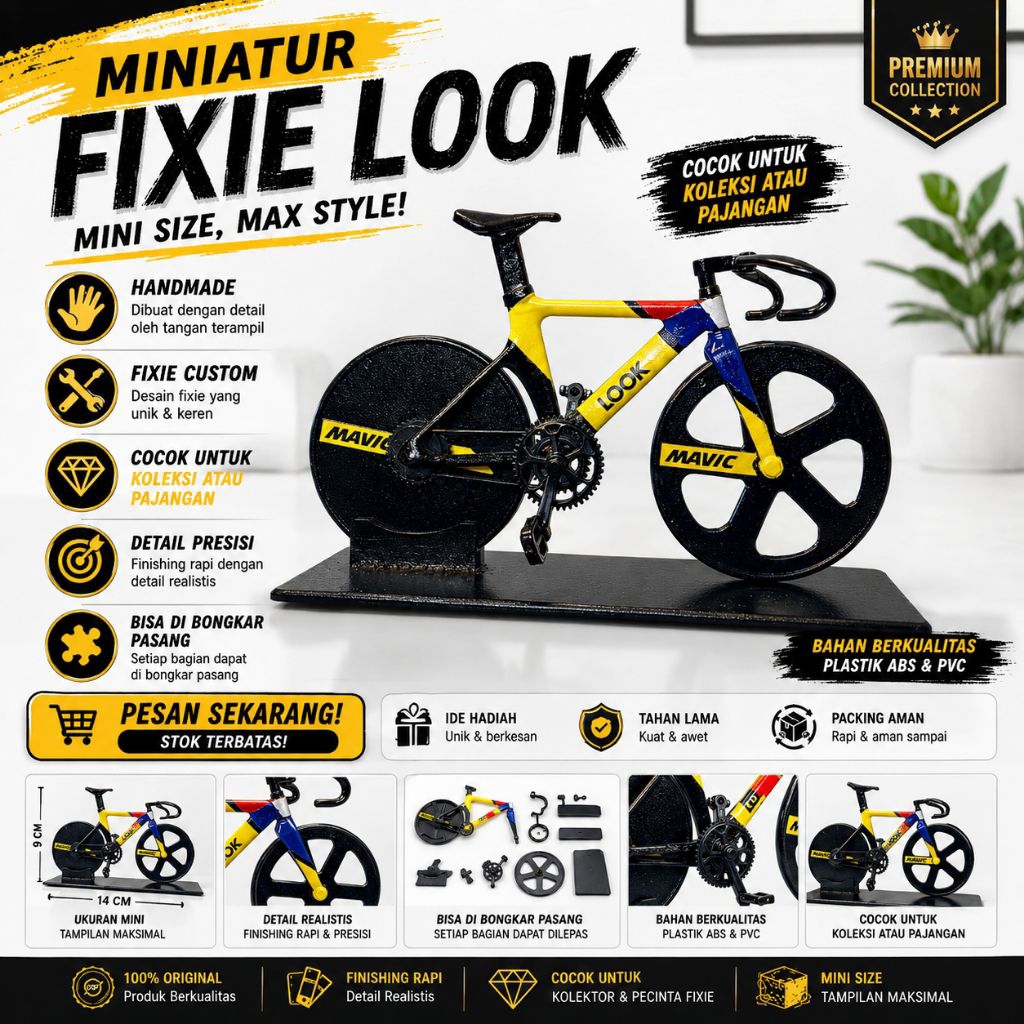miniatur fixie look