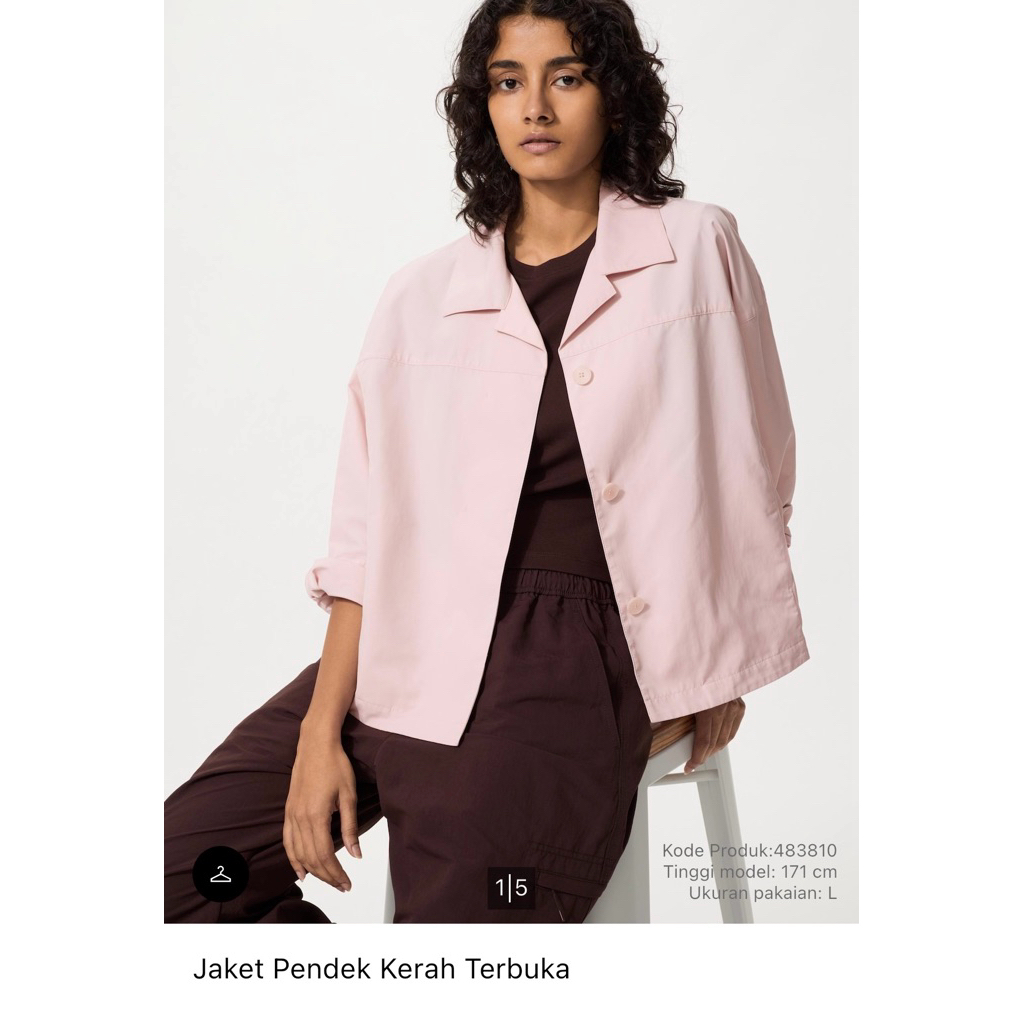 Open Collar Uniqlo
