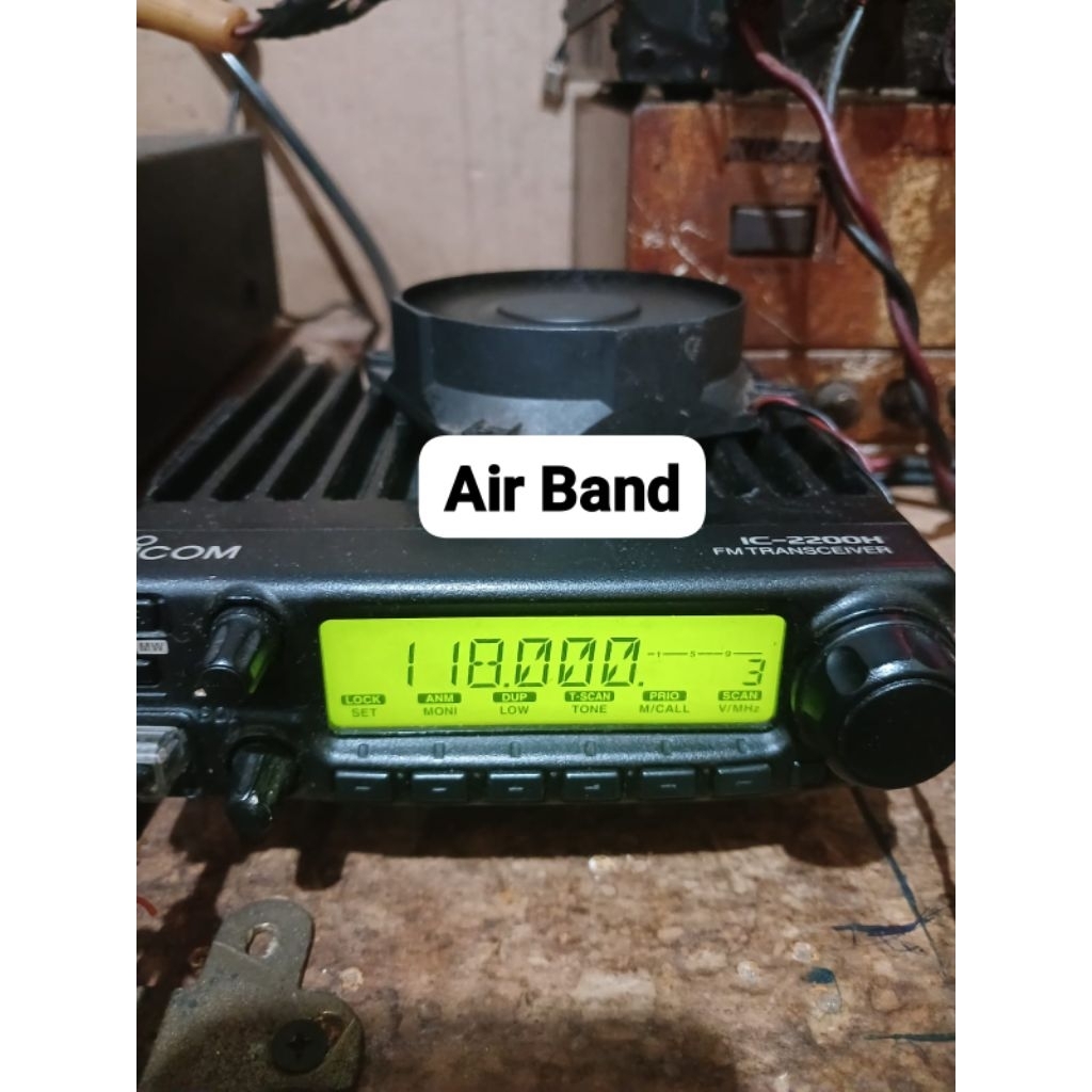 ICOM IC 2200 H BLACK STIKER