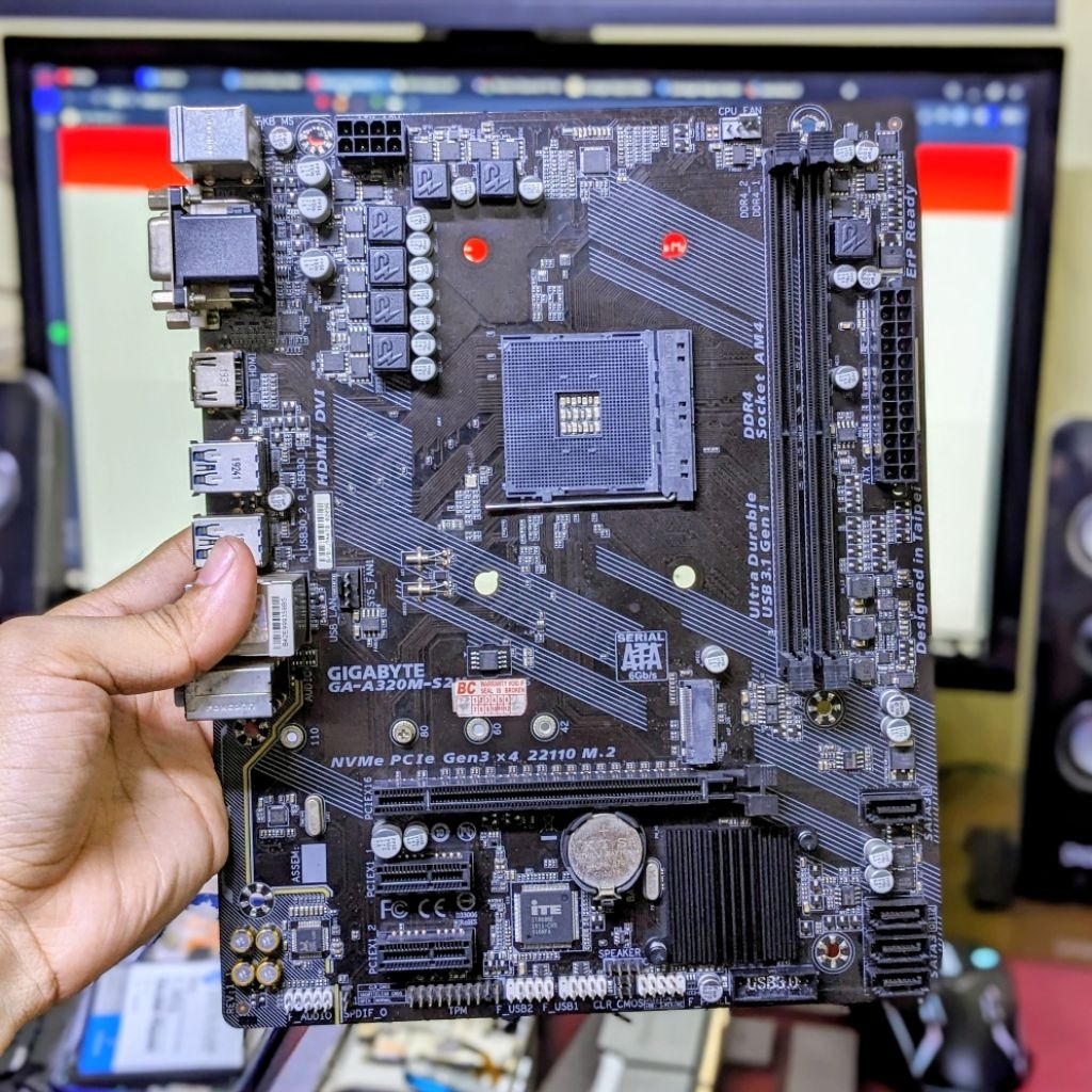 Mobo motherboard Gigabyte A320M (AM4) AMD Ryzen