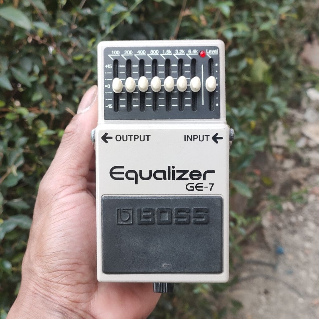 EFEK GITAR BEKAS / EFEK GITAR SECOND / EFEK BOSS / BOSS EQUALIZER GE-7 / BOSS EQUALIZER GE7 / EQUALI