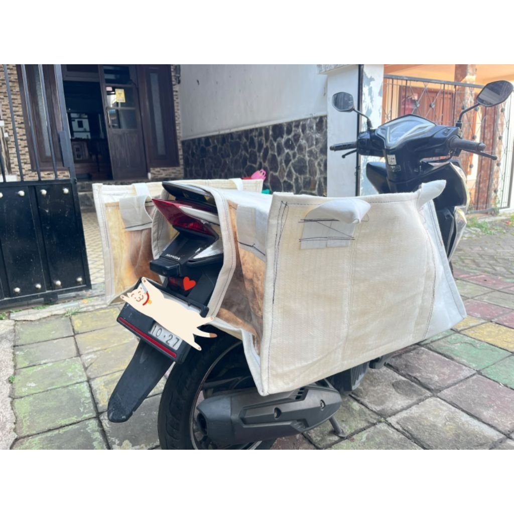 Termurah BOX Obrok Kurir Expedisi JUMBO Bahan kain Tebal awet tahunan beban 100kg