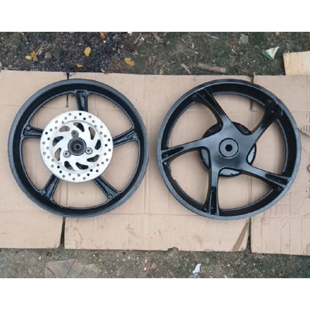 velg 1set mio j mio gt barang seken orizinal copotan