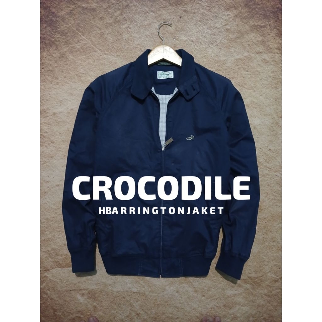 Jaket harrington keren CROCODILE recomend bekas murah