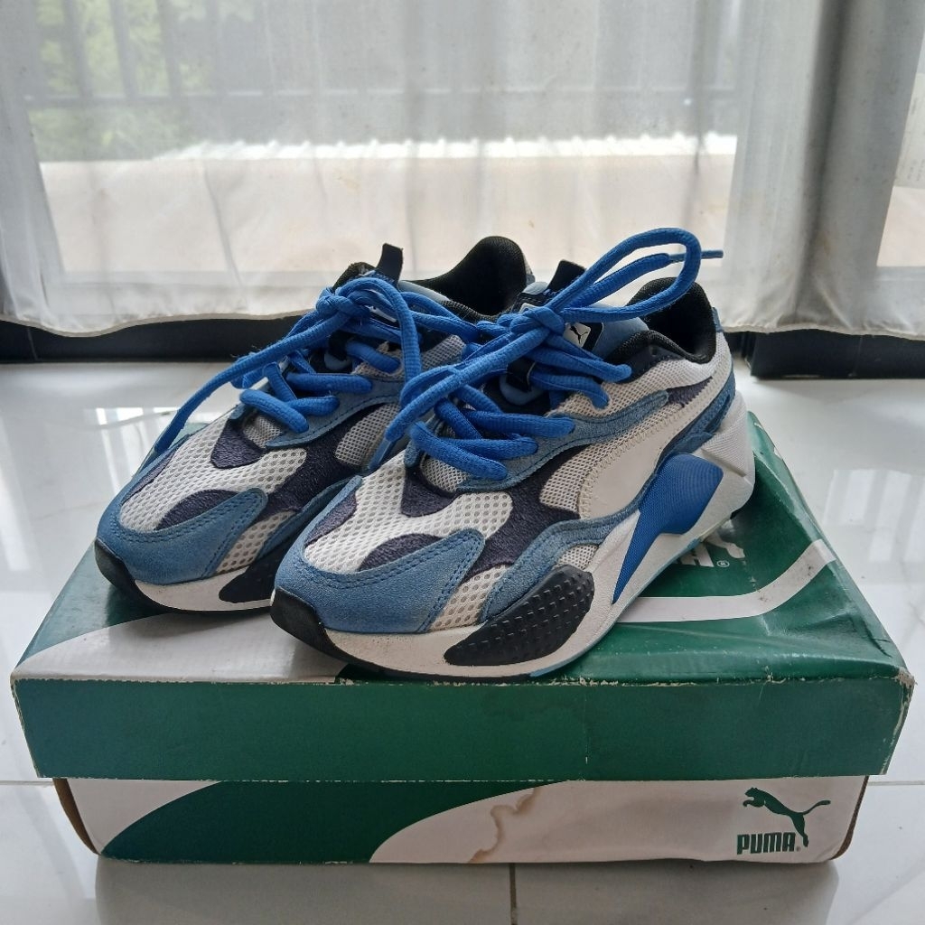 Puma RS-X3 Super Blue White Running Shoes