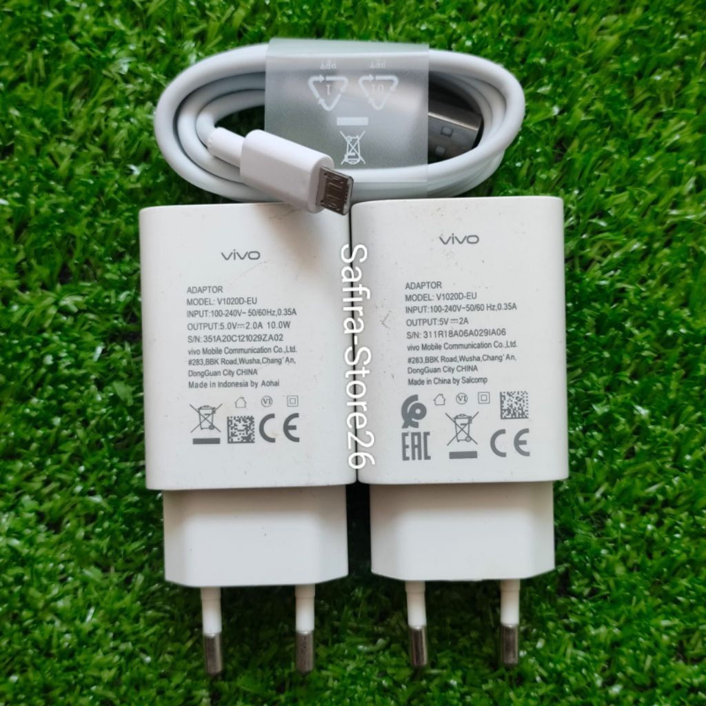 Charger Ori Bawan HP Vivo y12s/y20/y15s/y12/y12i/y11/y95 DLL Micro USB 2A 10Wat Second Bekas Hp 100%