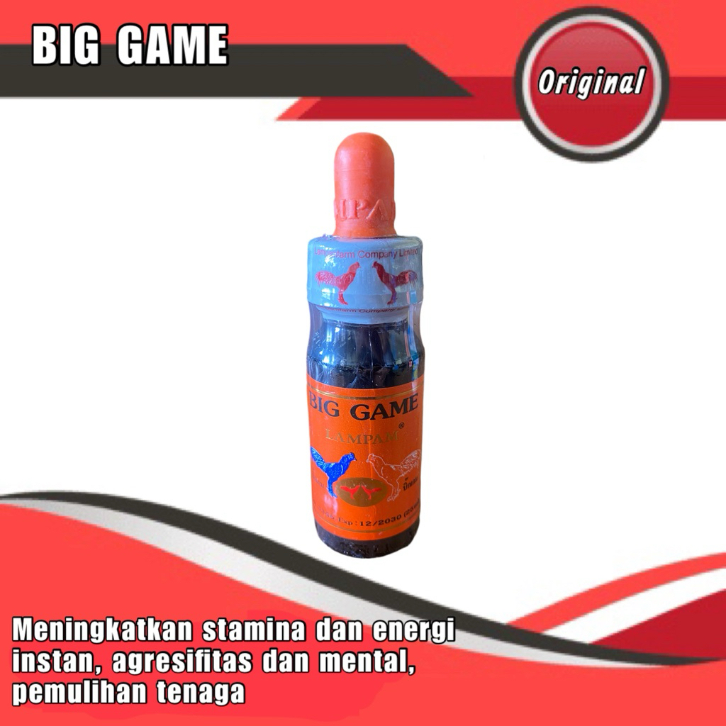 LAMPAM Big Game doping ayam aduan isi 25ml