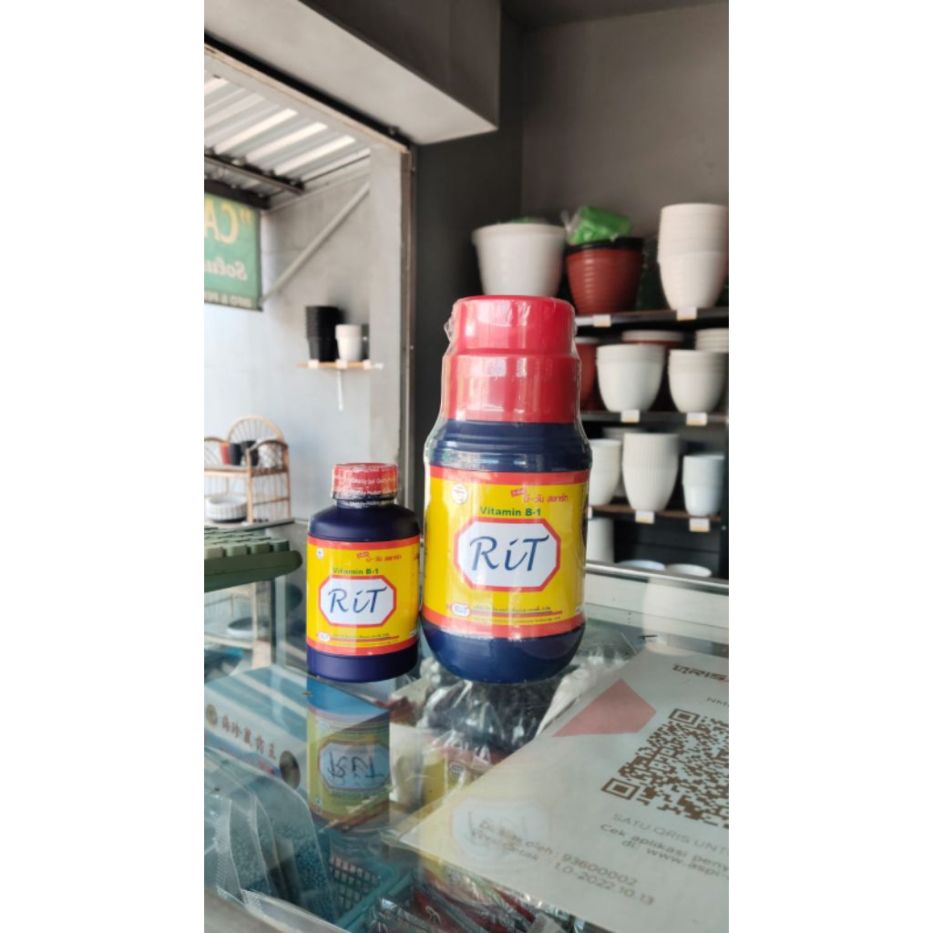 Pupuk Vitamin Tanaman Rit Thailand (B 1 Thailand Kemasan Baru)