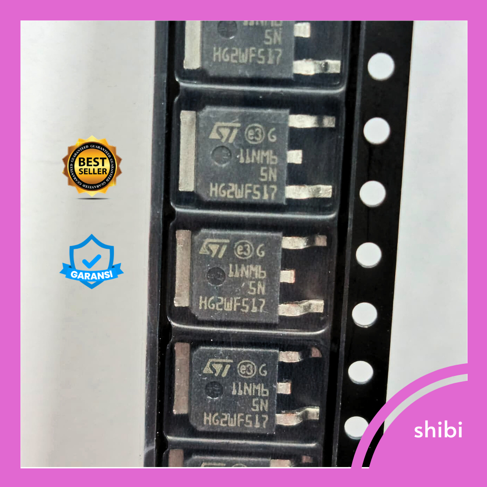 STD11NM65N GARANSI G11N65 M2 11NM65 11N65N 11N65M2 MOSFET 650V 11A SMD TO-252