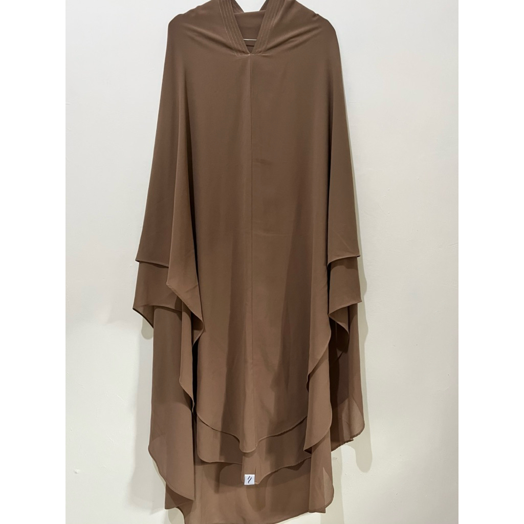 PRELOVED YARKA - Jiya khimar nonpad 2 layer