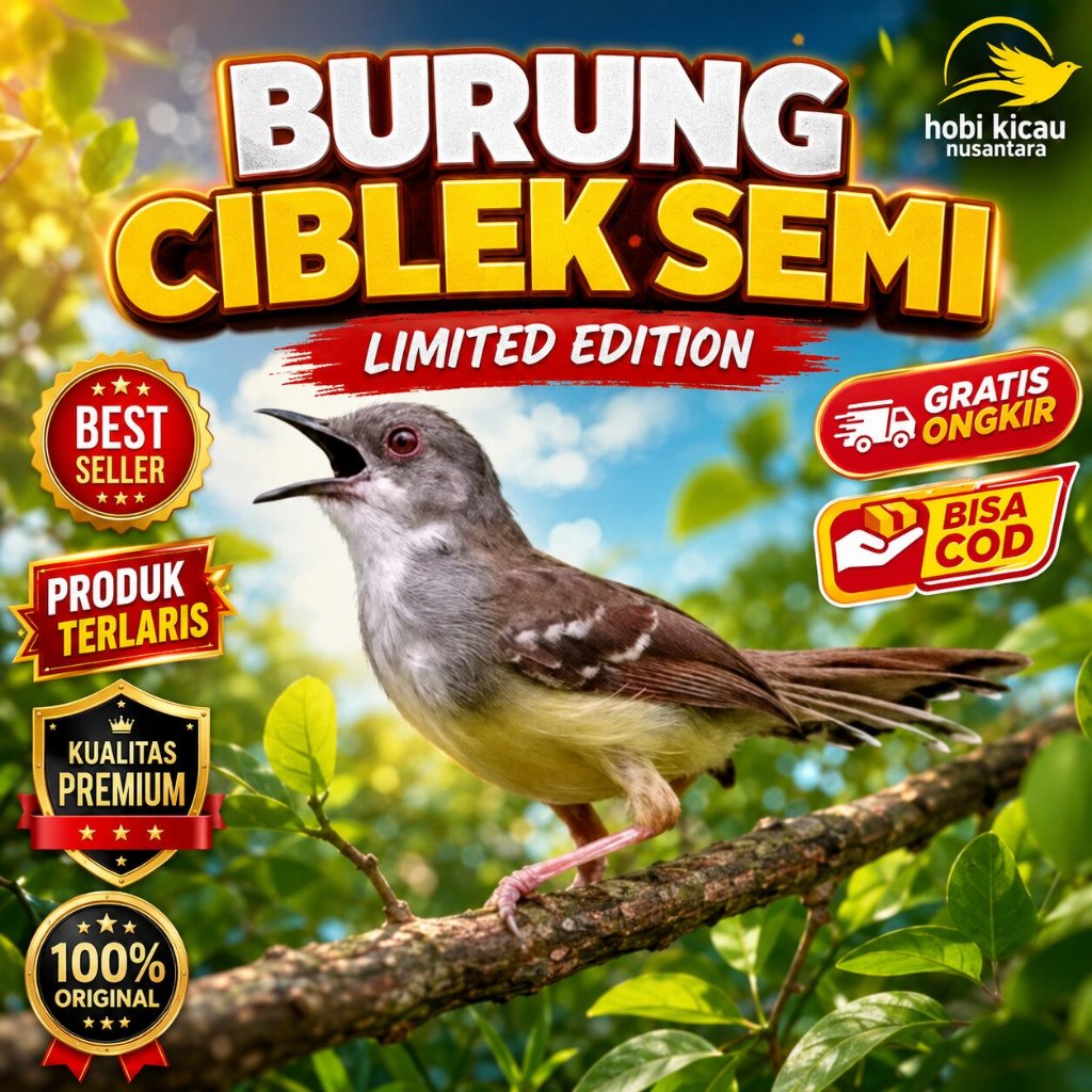burung Ciblek semi cisem pilihan gemuk sehat