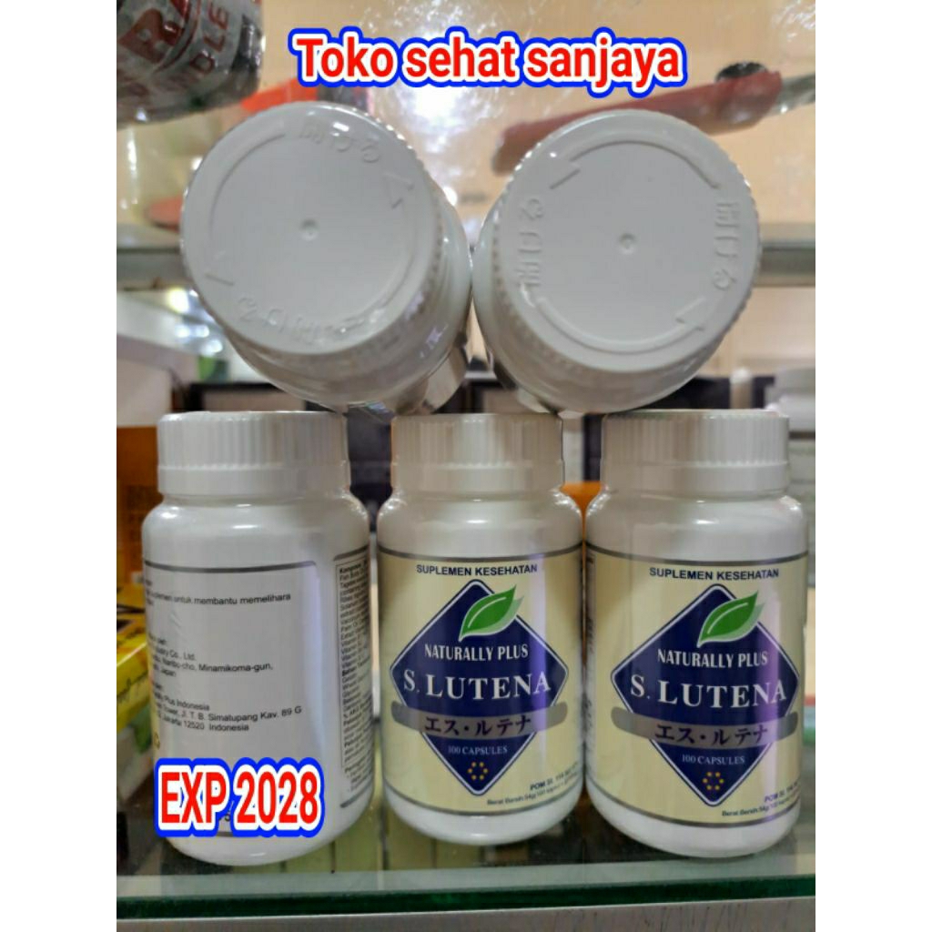 Asli S Lutena isi 100 sofgel Lutena / S lutena asli japan 100%