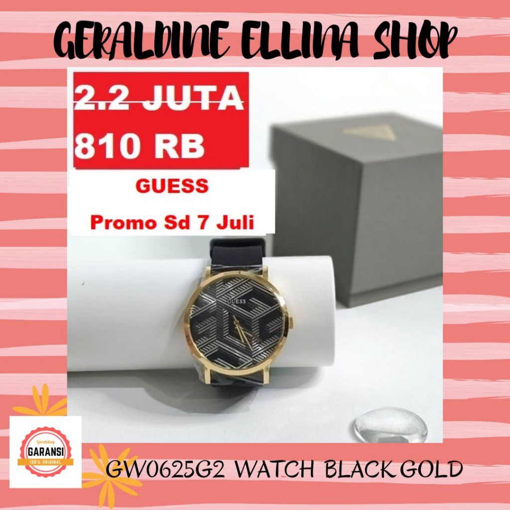Jam tangan pria Guess watch ori 100% seri GW0625G2 SALE