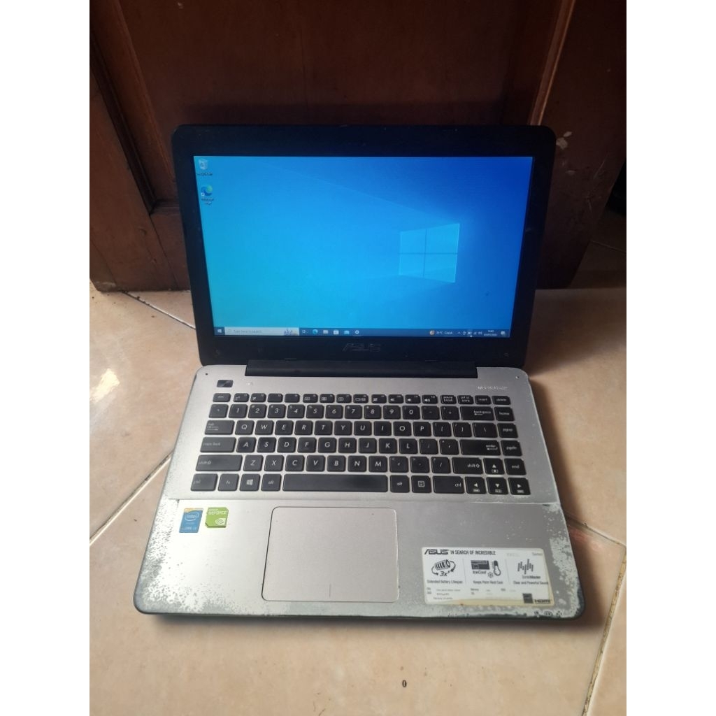 Laptop Second Asus X455L Core i3 Gen 4 Vga Nvidia 930m