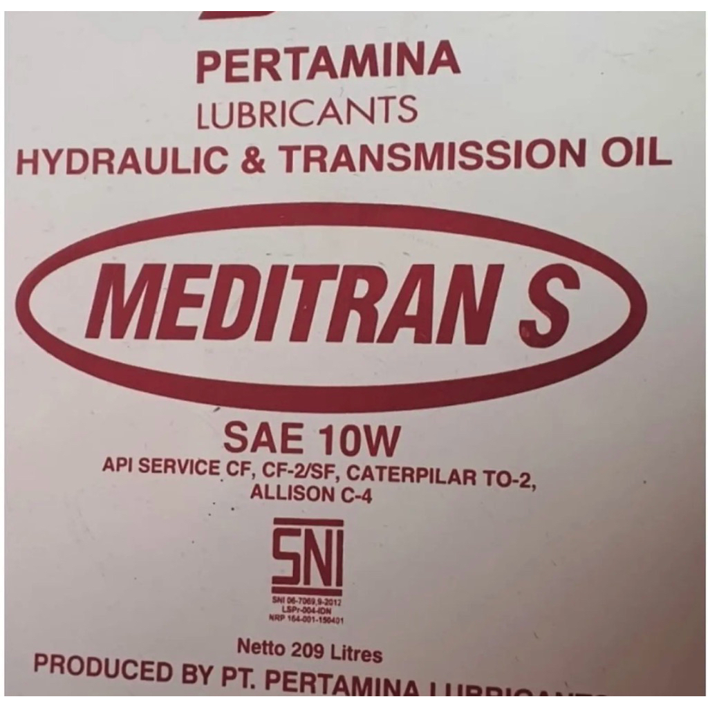 Pertamina Meditran S 10W isi 209 Liter