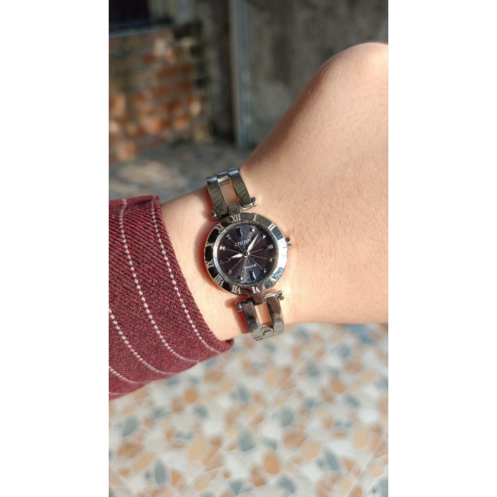 Citizen Wicca Eco-Drive Black Dial