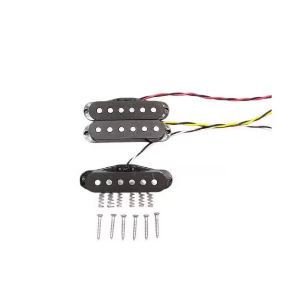 Spull Gitar Pick up Elektrik Spull Single Hitam