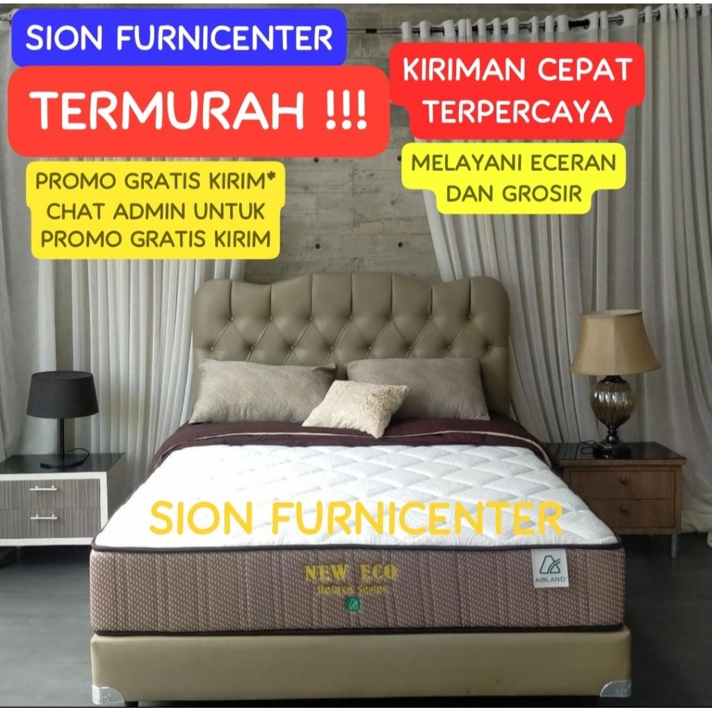 TERMURAH MATRAS AIRLAND NEW ECO 160X200 / KASUR AIRLAND NEW ECO 160X200 / NEW ECO 160 / AIRLAND MATT