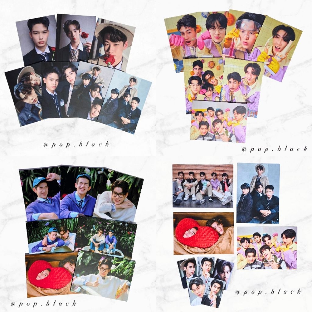 MERCHANDISE 7 CARD EXCLUSIVE LOVE SICK 2024 OFFICIAL || PHOTOCARD POSTCARD COLLECTION THAILAND || AL