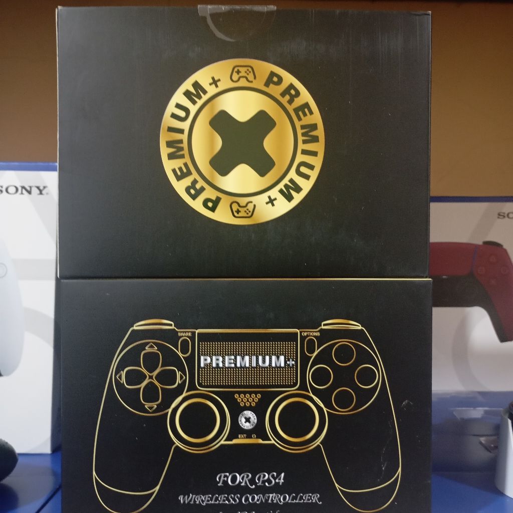 STICK PS4 OP PREMIUM PLUS/PREMIUM PRO STIK PS4 ORI PABRIK PREMIUM + JOSYSTICK PS4 OP