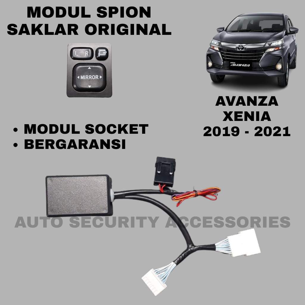 modul spion avanza xenia 2019 - 2021 saklar original / retract otomatis remot mobil auto folding sid