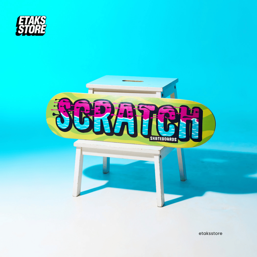 Papan Scratch Skateboard Liquid Series | Skateboard Deck