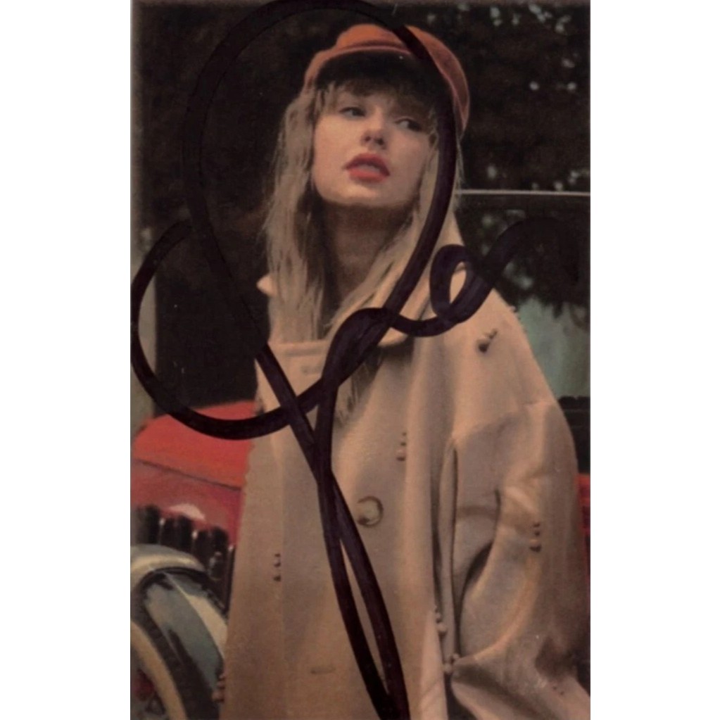 FULLPRINT REPLICA SIGNED TAYLOR SWIFT Red Album Autographed Photo Cut