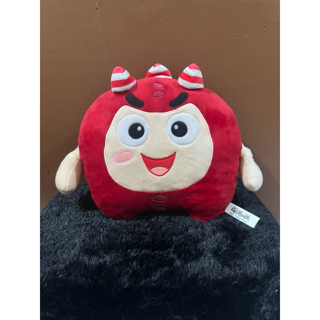 Boneka Bantal Karakter Fuse Oddbods size 32x30cm original / Fuse Oddbods Pillow Plush / Boneka banta