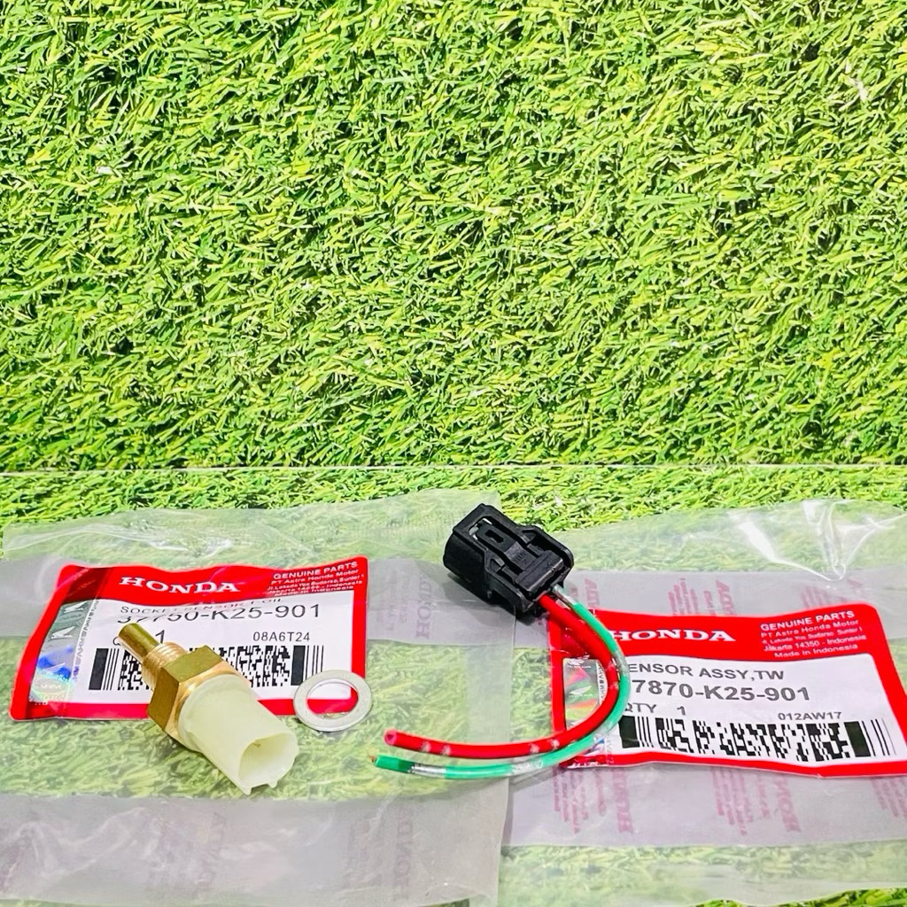 SENSOR SUHU EOT + SOKET SENSOR EOT K25 HONDA BEAT FI SCOOPY FI SPACY FI