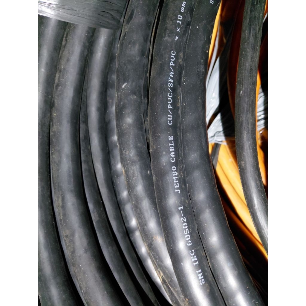 kabel NYFGBY 4x10 merk jembo 0,6/1 kv