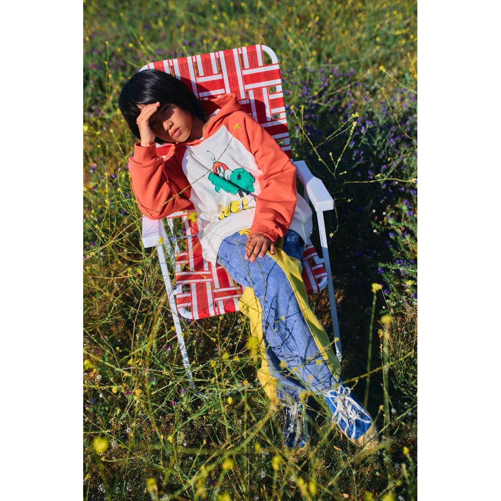 bobo choses* hello joy hoodie