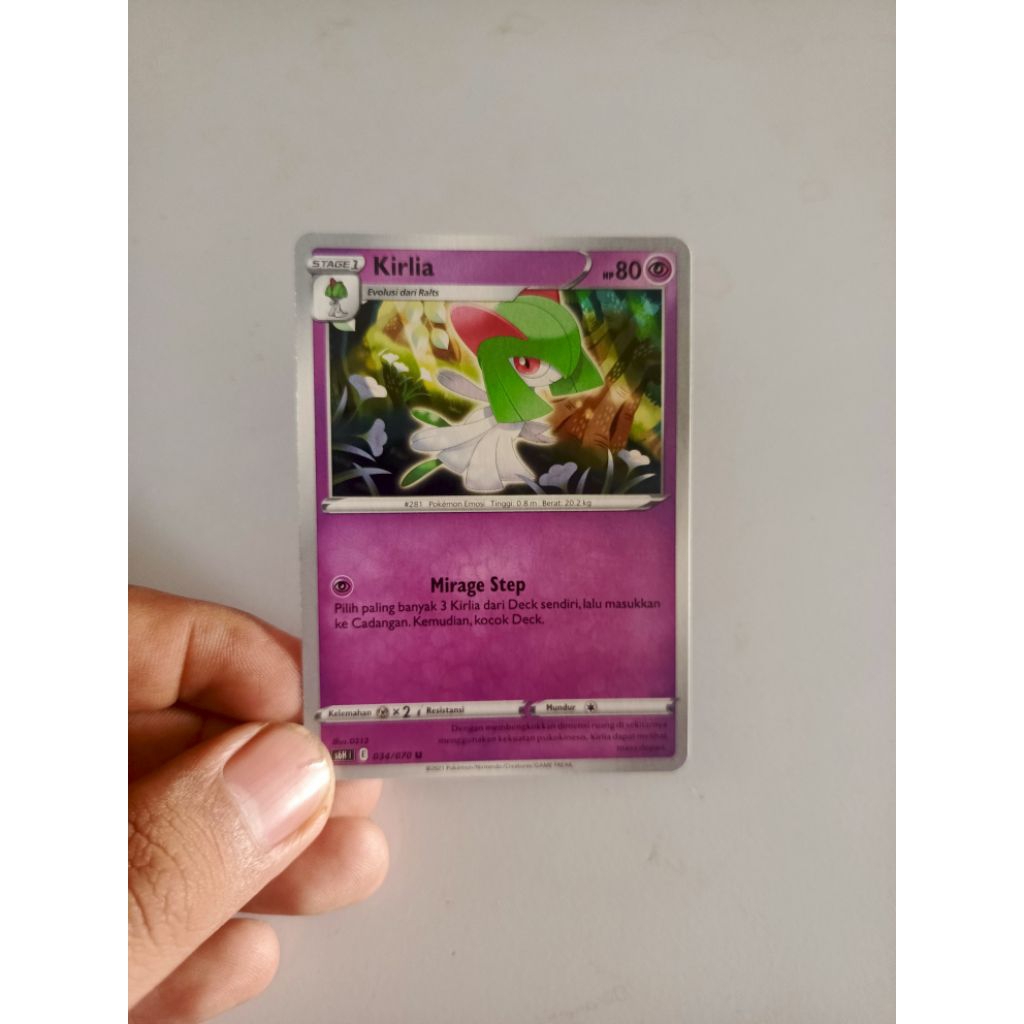 Pokemon TCG Indonesia Kirlia 034/070