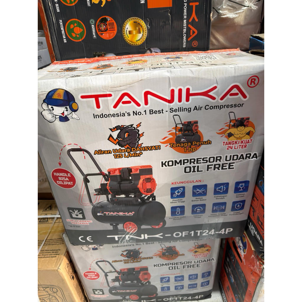 mesin kompresor angin listrik 1HP 25L/24L lakoni/hotwind / air compressor