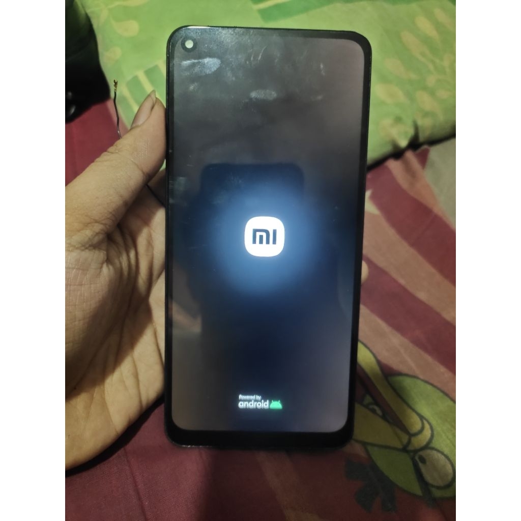 mesin xiaomi note 9 mentok logo