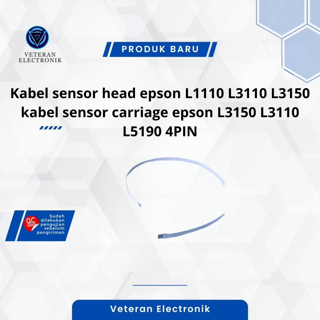 Kabel sensor head epson L1110 L3110 L3150 kabel sensor carriage epson L3150 L3110 L5190 4PIN