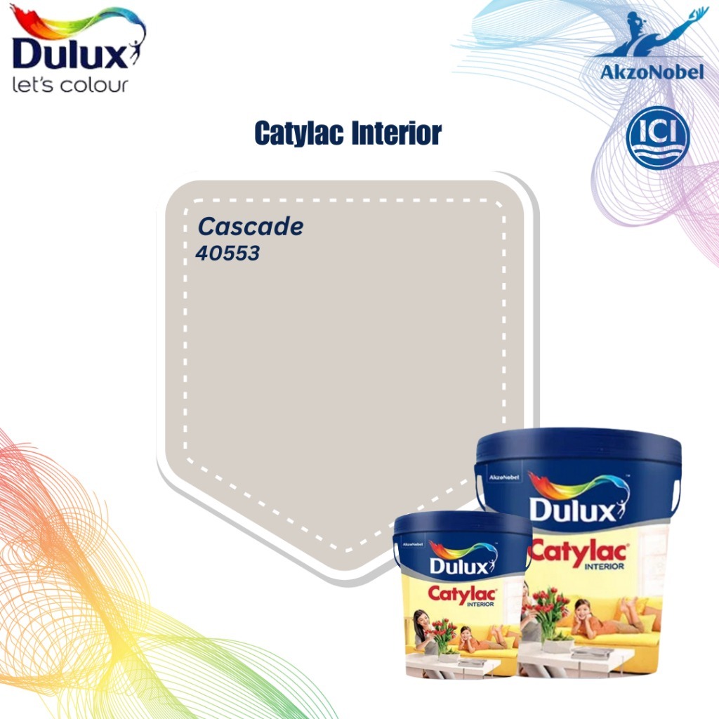 CAT TEMBOK DULUX CATYLAC INTERIOR 5KG CASCADE 40553