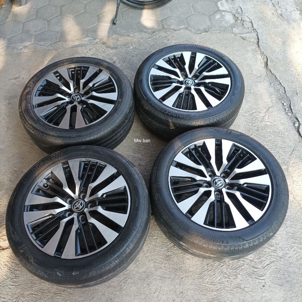 velg alphard transformer r18 +ban original toyota