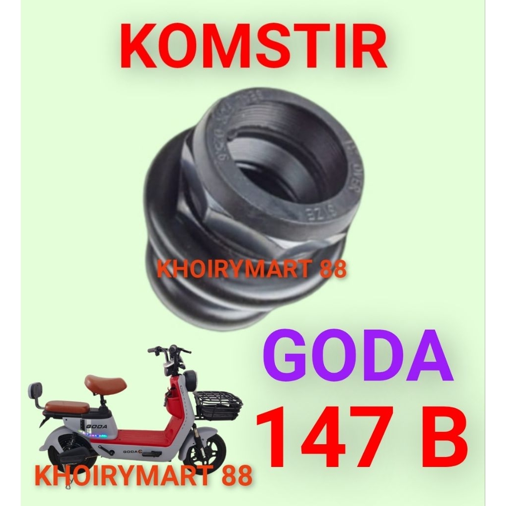 komstir goda 147 b kones headset komfork sepeda listrik goda 147 b