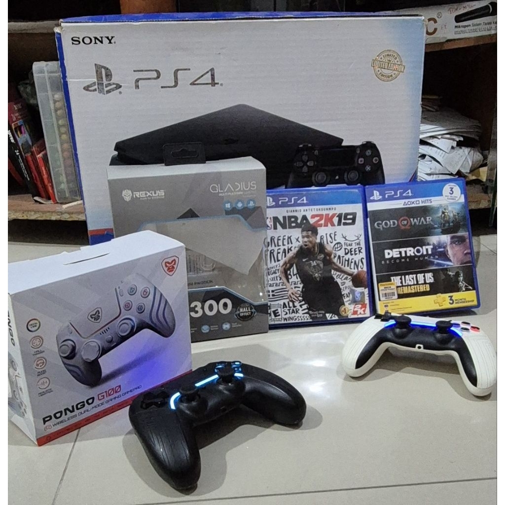 PS4 PS 4 Slim OFW 1TB Second Pemakaian Pribadi