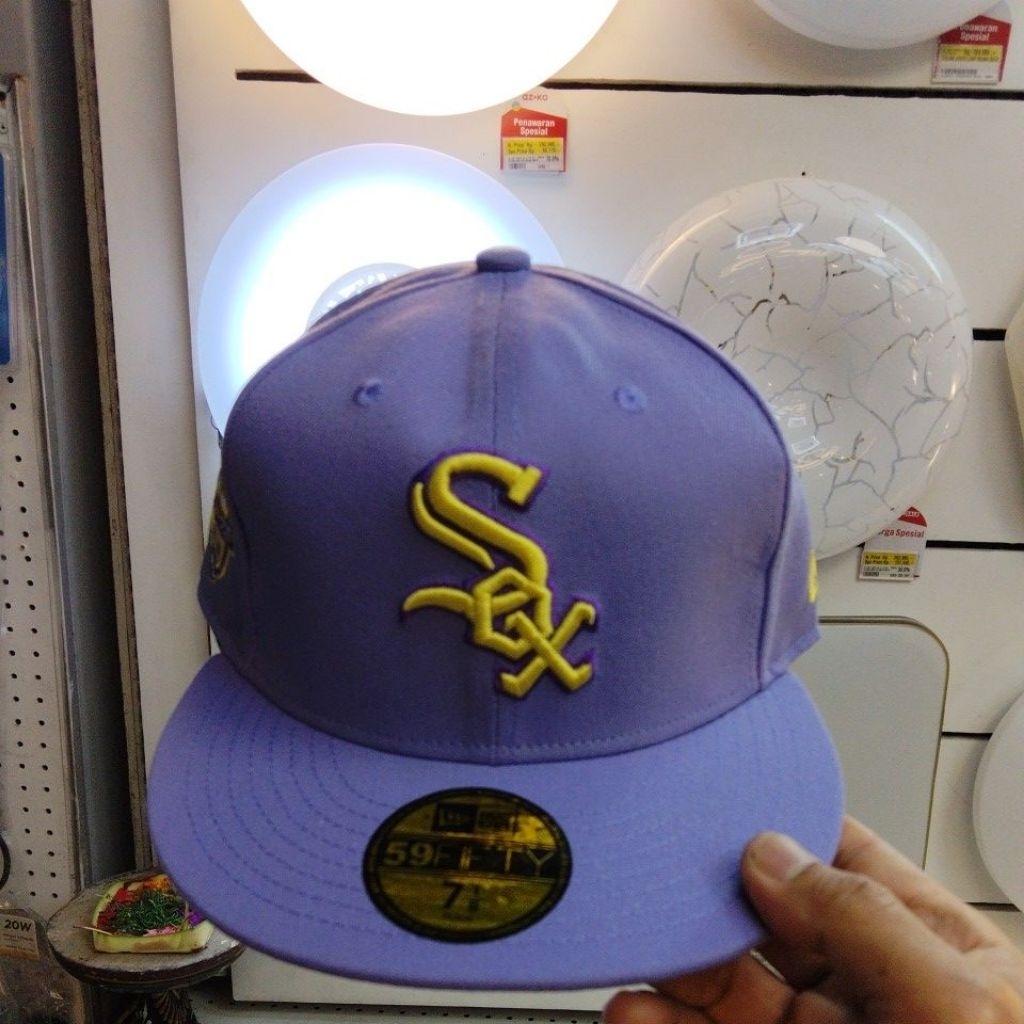 Topi Fitted MLB Chicago White Sox Purple